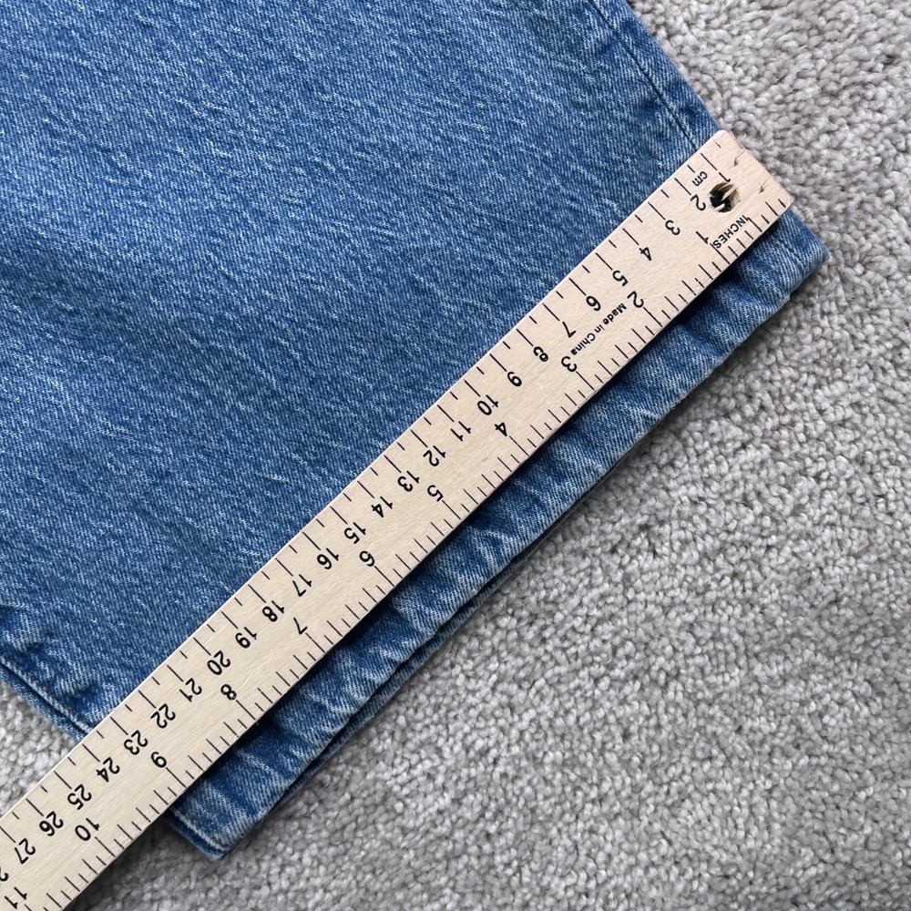 Madewell Jeans Womens 29 Blue Perfect Vintage Wide Leg Patch Pockets Denim - Picture 8 of 13